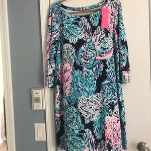 New Lily Pulitzer dress, 3/4 sleeves